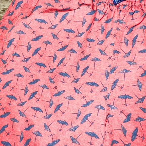 Vineyard Vines Boy's Chappy Swim Trunks Island Umbrella Size S (8-10) - Picture 5 of 6